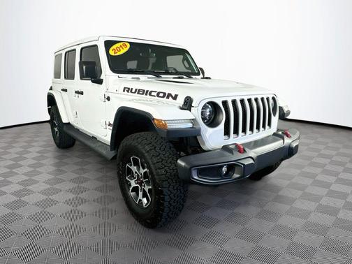 Bright White Clearcoat 2019 Jeep Wrangler Unlimited Rubicon