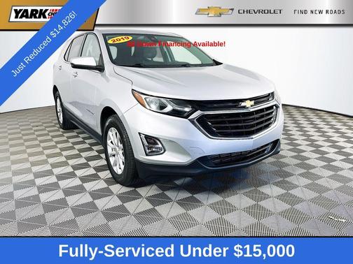 Silver Ice Metallic 2019 Chevrolet Equinox 2LT