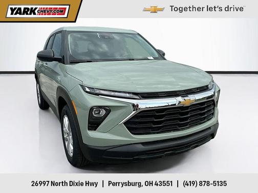 Green 2026 Chevrolet Trailblazer LS