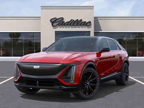 Radiant Red Tintcoat 2025 Cadillac LYRIQ Sport
