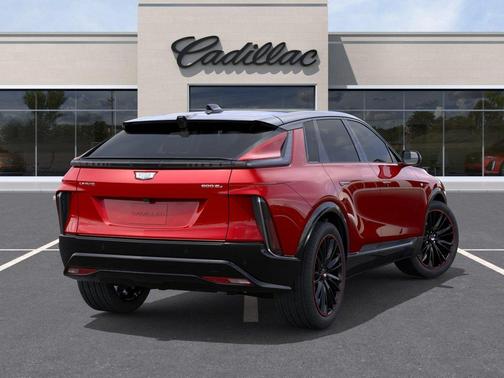 Radiant Red Tintcoat 2025 Cadillac LYRIQ Sport