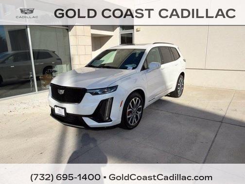 Crystal White Tricoat 2024 Cadillac XT6 Sport AWD