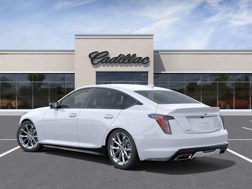 Vibrant White Tricoat 2026 Cadillac CT5 Sport