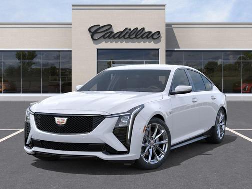 Vibrant White Tricoat 2026 Cadillac CT5 Sport