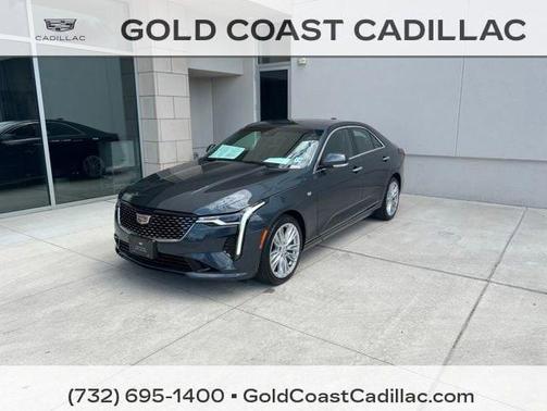 Shadow Metallic 2021 Cadillac CT4 Premium Luxury