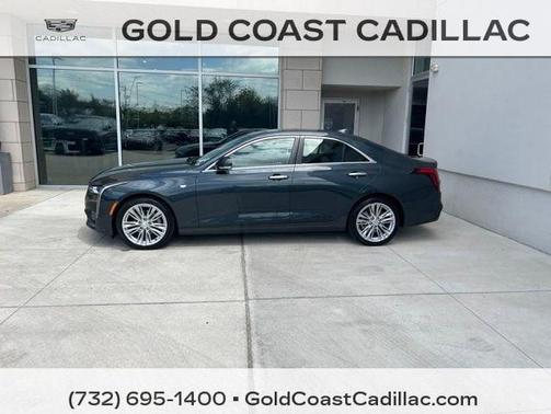 Shadow Metallic 2021 Cadillac CT4 Premium Luxury