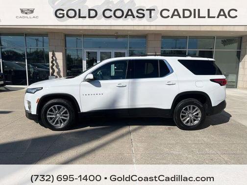 Summit White 2023 Chevrolet Traverse LT Leather
