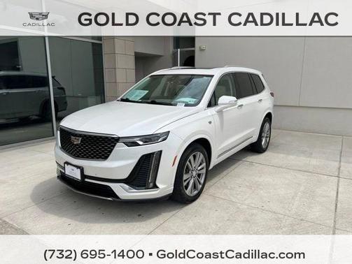 Crystal White Tricoat 2023 Cadillac XT6 Premium Luxury AWD