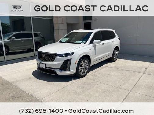 Crystal White Tricoat 2024 Cadillac XT6 Premium Luxury AWD