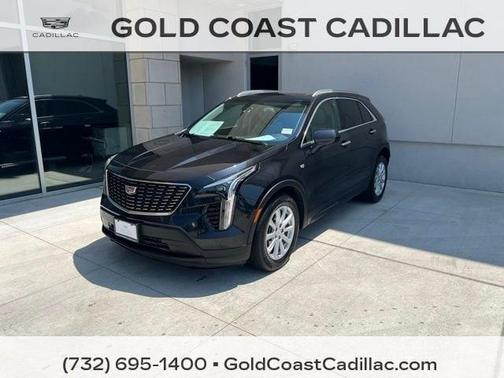 Galactic Gray Metallic 2023 Cadillac XT4 Luxury