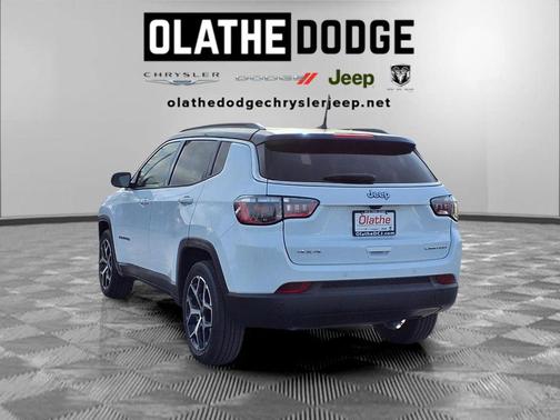 Bright White Clearcoat 2025 Jeep Compass Limited