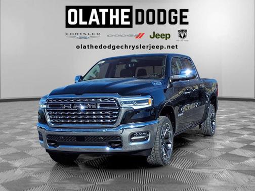 Diamond Black Crystal Pearlcoat 2026 RAM 1500 Longhorn