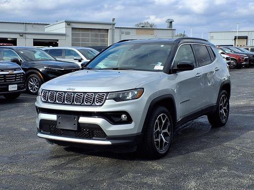 Silver Zynith Metallic Clearcoat 2025 Jeep Compass Limited