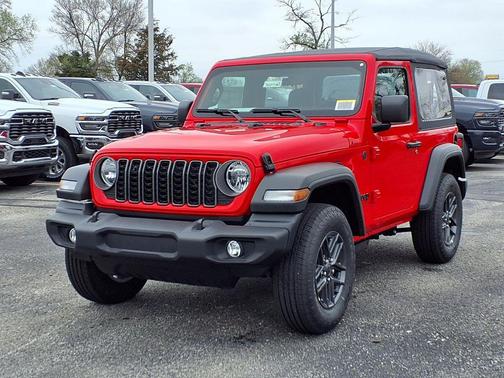 Firecracker Red Clearcoat 2026 Jeep Wrangler Sport
