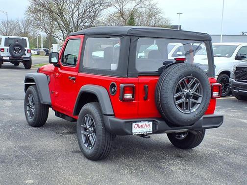 Firecracker Red Clearcoat 2026 Jeep Wrangler Sport