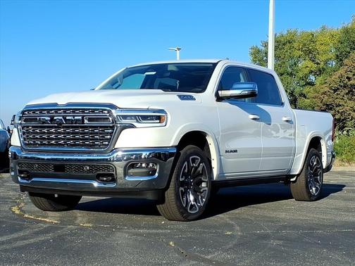 Ivory White Tri-Coat Pearlcoat 2026 RAM 1500 Longhorn