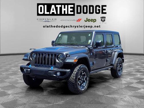 Granite Crystal Metallic Clearcoat 2021 Jeep Wrangler Unlimited 4xe Rubicon
