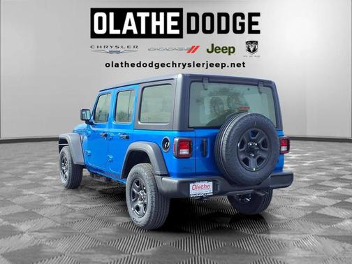 Hydro Blue Pearlcoat 2026 Jeep Wrangler Sport