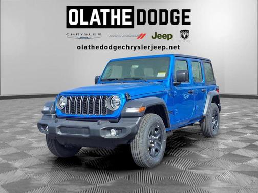 Hydro Blue Pearlcoat 2026 Jeep Wrangler Sport