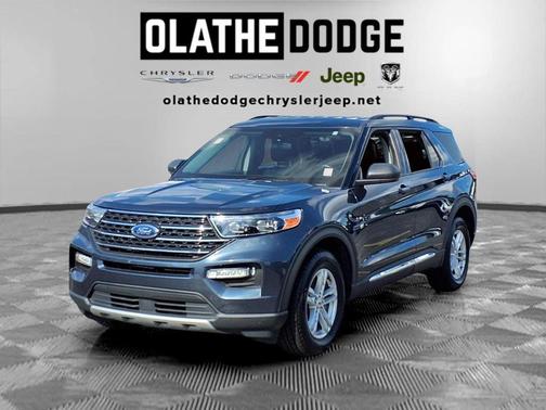 Stone Blue Metallic 2022 Ford Explorer XLT