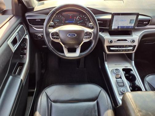 Stone Blue Metallic 2022 Ford Explorer XLT