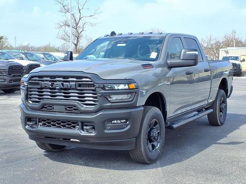 Ceramic Gray Clearcoat 2026 RAM 2500 Tradesman Crew Cab 4x4 6'4' Box