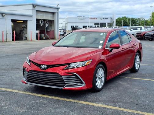 Supersonic Red 2024 Toyota Camry LE