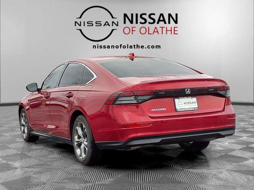 Radiant Red Metallic 2024 Honda Accord EX