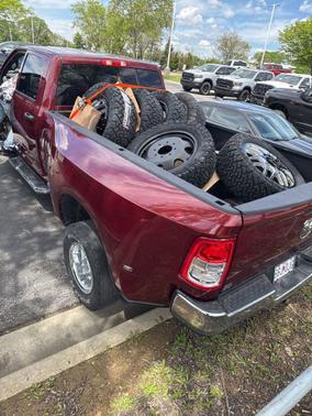 Delmonico Red Pearlcoat 2024 RAM 3500 Tradesman Crew Cab 4x4 8' Box
