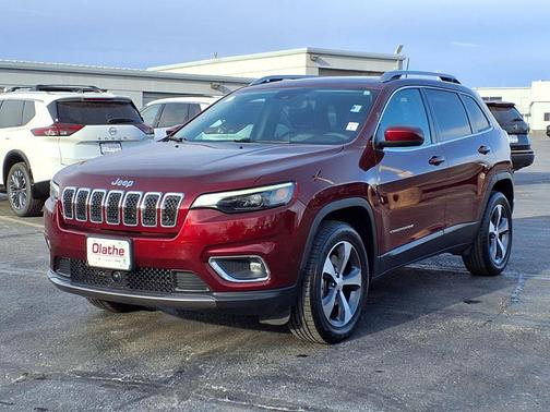 Velvet Red Pearlcoat 2021 Jeep Cherokee Limited