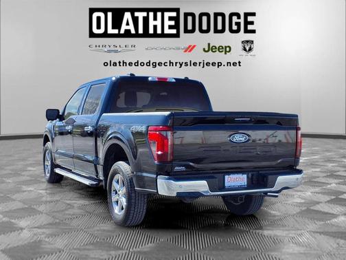 AGATE BLACK METALLIC 2024 Ford F-150 XLT