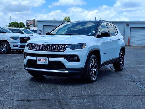Bright White Clearcoat 2025 Jeep Compass Limited