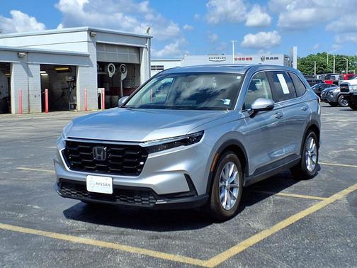 Solar Silver Metallic 2025 Honda CR-V EX-L 2WD