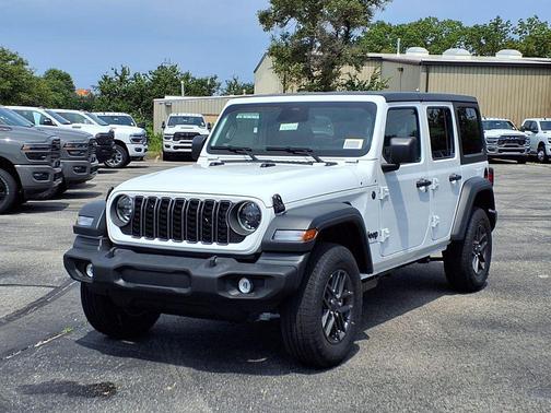 Bright White Clearcoat 2026 Jeep Wrangler Sport S