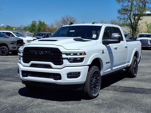 Bright White Clearcoat 2026 RAM 2500 Limited Crew Cab 4x4 6'4' Box
