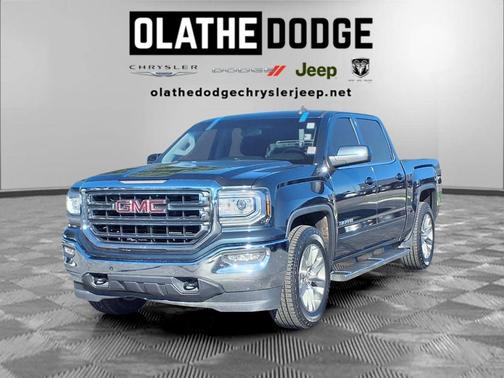 Dark Slate Metallic 2018 GMC Sierra 1500 SLE
