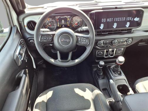 Bright White Clearcoat 2026 Jeep Wrangler Sport S