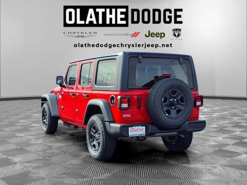 Firecracker Red Clearcoat 2026 Jeep Wrangler Sport