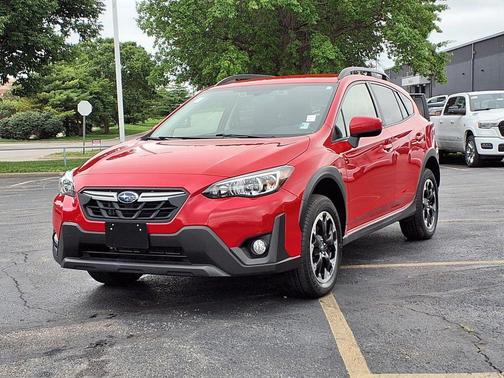 Pure Red 2023 Subaru Crosstrek Premium