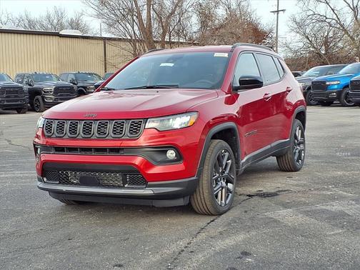 Red Hot Pearlcoat 2026 Jeep Compass Latitude