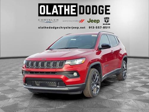 Red Hot Pearlcoat 2026 Jeep Compass Latitude