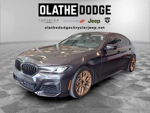 Dark Graphite Metallic 2021 BMW M550 i Xdrive