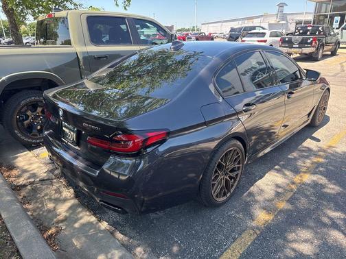 Dark Graphite Metallic 2021 BMW M550 i Xdrive