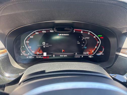 Dark Graphite Metallic 2021 BMW M550 i Xdrive