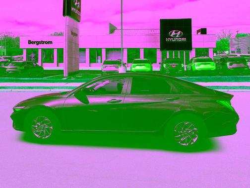 Gray 2026 Hyundai ELANTRA HEV Blue