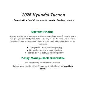 2025 Hyundai TUCSON SEL