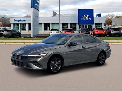 Amazon Gray 2026 Hyundai ELANTRA HEV