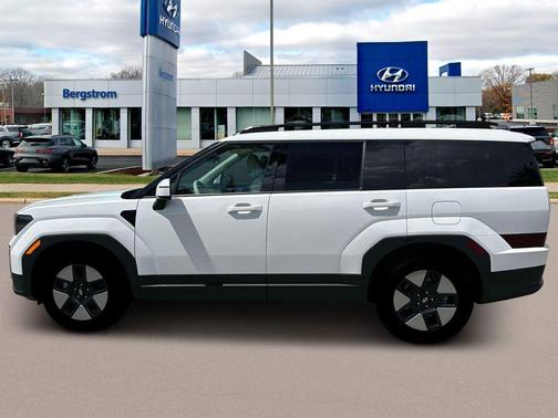 White 2026 Hyundai SANTA FE HEV SEL