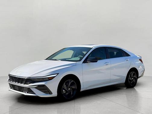 White 2026 Hyundai ELANTRA SEL SPORT PREMIUM