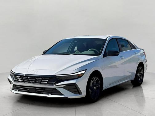 White 2026 Hyundai ELANTRA SEL SPORT PREMIUM